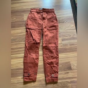 Dark Orange Express Pants